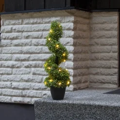 BUXBOM Dekorationsträd Batteri 65cm Grön IP44