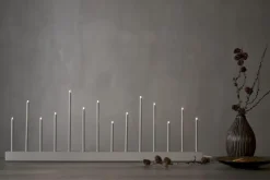 BUZZ Ljusstake 14L 77cm Beige