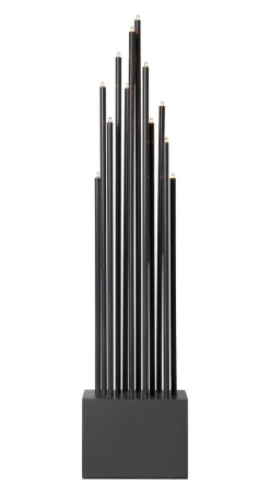 BUZZ Ljusstake 12L 65,5cm Grå