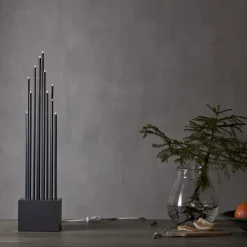 BUZZ Ljusstake 12L 65,5cm Grå