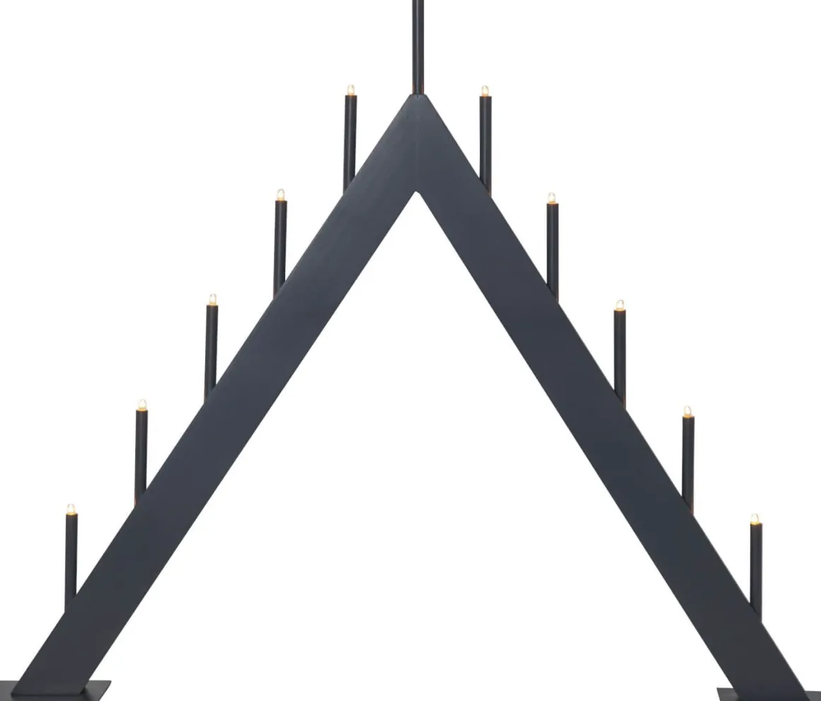 BUZZ Ljusstake 11L 50cm Grafit