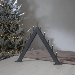 BUZZ Ljusstake 11L 50cm Grafit