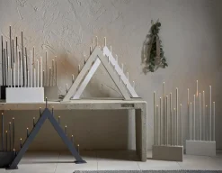 BUZZ Ljusstake 11L 50cm Grafit