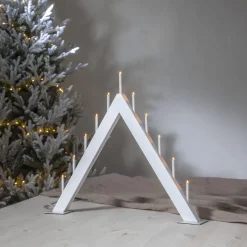 BUZZ Ljusstake 11L 50cm Vit