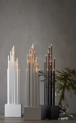 BUZZ Ljusstake 12L 65,5cm Vit