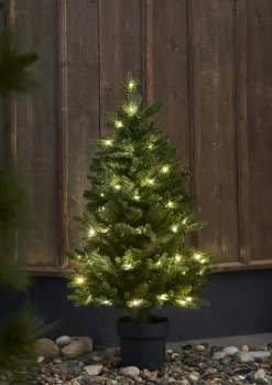 BYSKE LED Julgran 90cm 50LED Grön IP44