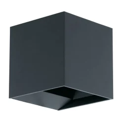 CALPINO Vägglampa LED 10,5cm Antracit IP54