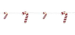 CANDYCANE Ljusslinga Batteri 1,35m 10LED Varmvit/Vit