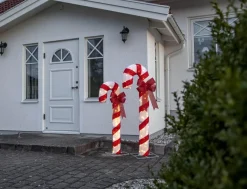 CANDYCANE Utomhusdekoration 1,2m 50LED Vit