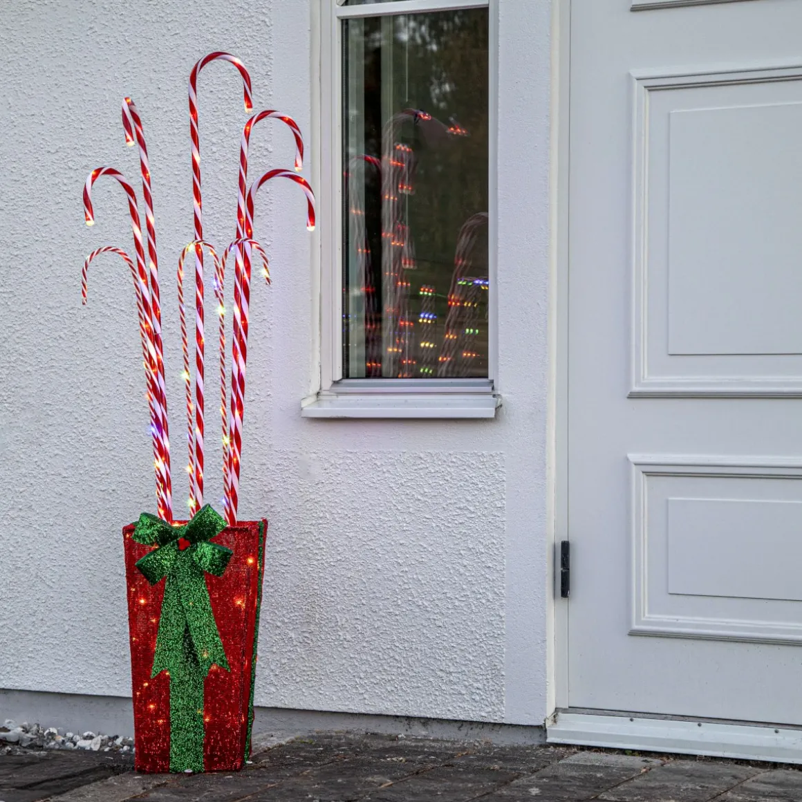 CANDYCANE Utomhusdekoration 1,5m 128LED