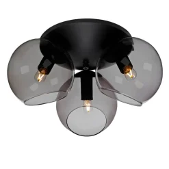 CAPELLA Plafond 3a 37cm Svart/Rökfärgad