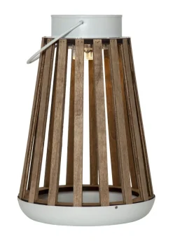 CATANIA Solcellslykta 28cm Beige