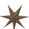 CELESTE Julstjärna 60cm Brun/Guld