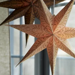 CELESTE Julstjärna 60cm Gyllene Sand