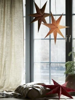 CELESTE Julstjärna 60cm Gyllene Sand