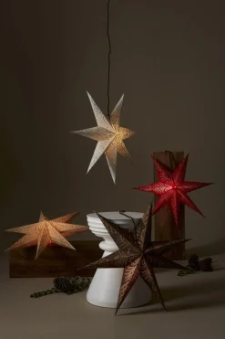 CELESTE Julstjärna 60cm Silver/Grå