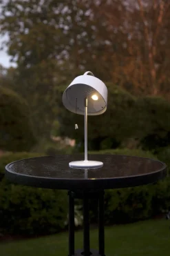 CERVIA Solcells-Lykta 36cm Vit