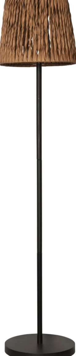 CESTA Golv solcellslampa 127cm Brun/Svart