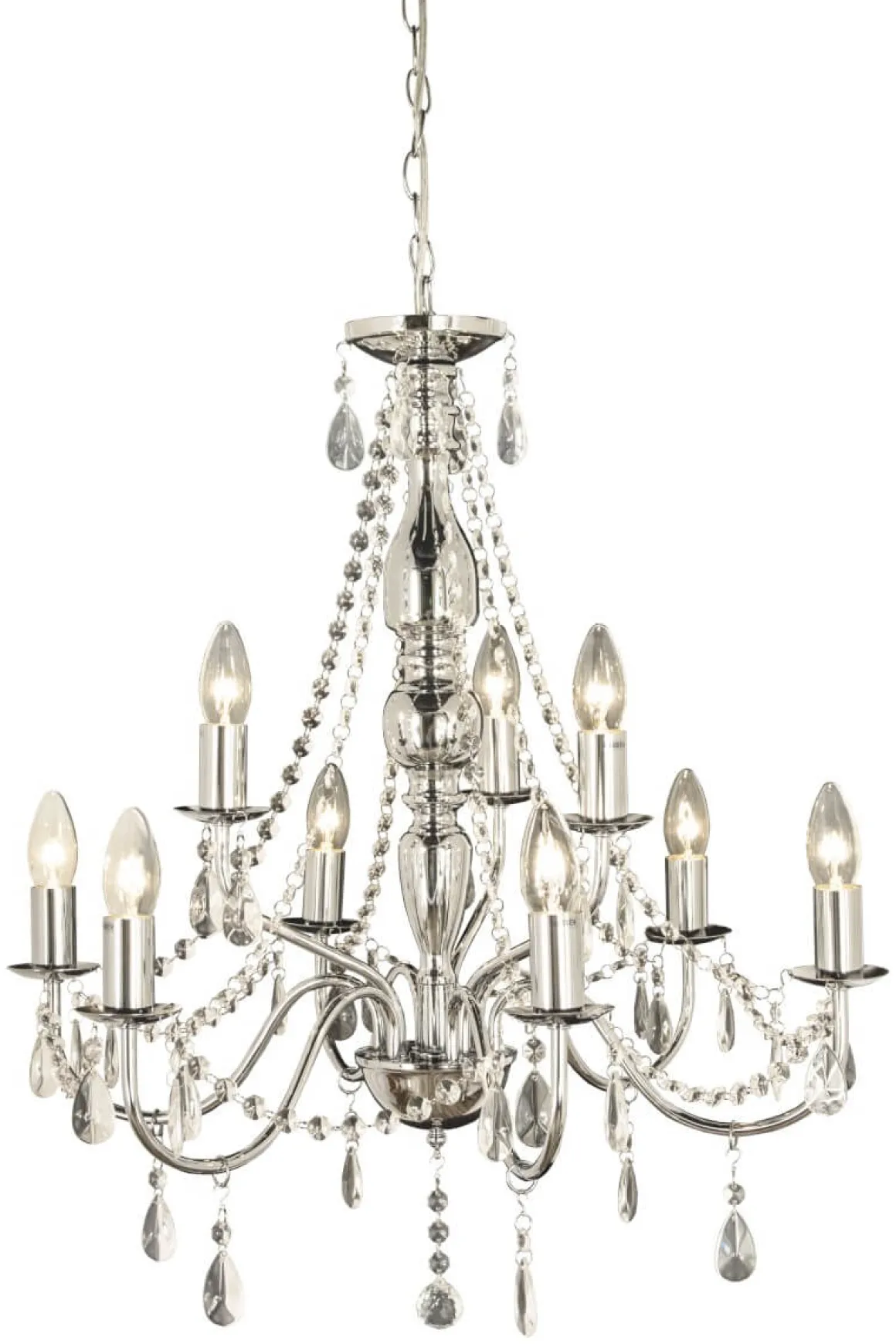 CHATEAU Takkrona 9-arm 60cm Krom