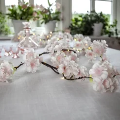 CHERRYFLOWER Girland Batteri 180cm Rosa