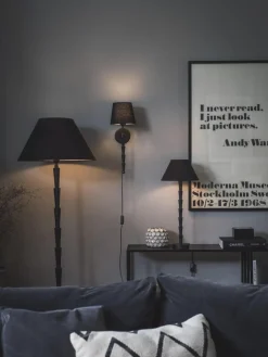 CHLOE Golvfot 25cm Mattsvart