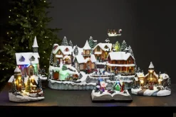 CHURCHVILLE Panorama Stugby 19cm Flerfärgad