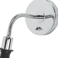 CIA Vägglampa 27cm Krom