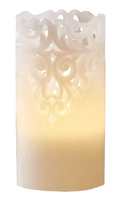 CLARY LED-Blockljus 15cm Vit