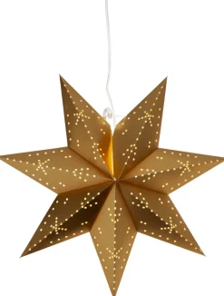 CLASSIC Pappersstjärna 45cm Guld