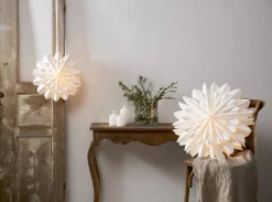 CLIPP Pappersstjärna 40cm Vit