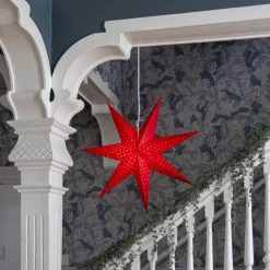 CLOUD Pappersstjärna 60cm Röd