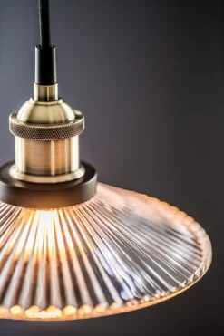 COBBLE Fönsterlampa 21,5cm Antik/Svart