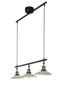 COBBLE Takpendel 3L 82,5cm Antik/Svart/Klar