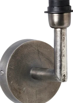 COLUMBUS Vägglampa 22cm Råsilver