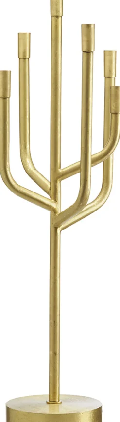 COMET Metalljusstake 100cm Vintage Råmässing