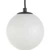 COMO Fönsterlampa 12cm Svart/Opal