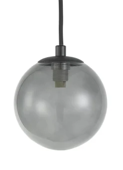 COMO Fönsterlampa 12cm Svart/Rökfärgad