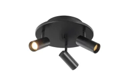 CONCORD Takspot Rund 3L Dimbar 34cm Svart