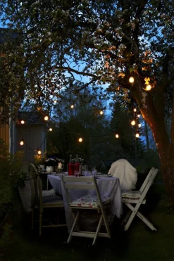 CONNECTA B22 Ljusslinga Extra 7,35m IP44 Svart