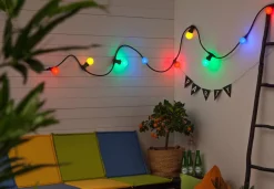 CONNECTA E27 Ljusslinga Extra 7,35m IP44 Svart