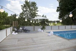 CONNECTA E27 Ljusslinga Extra 7,35m IP44 Vit