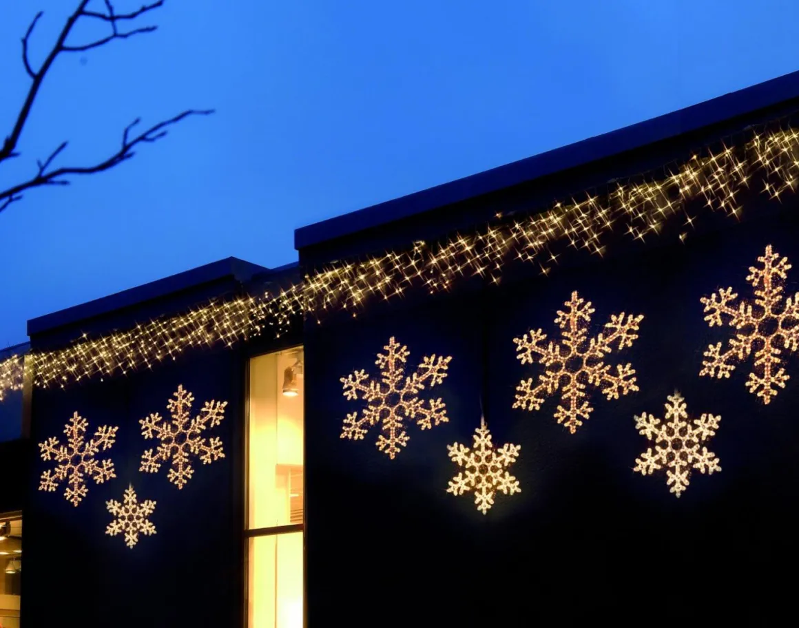 CONNECTSTAR Siluett 50cm 216LED Varmvit/Transparent IP44