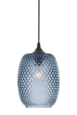 CORNELIA Taklampa 25cm Blå/Svart