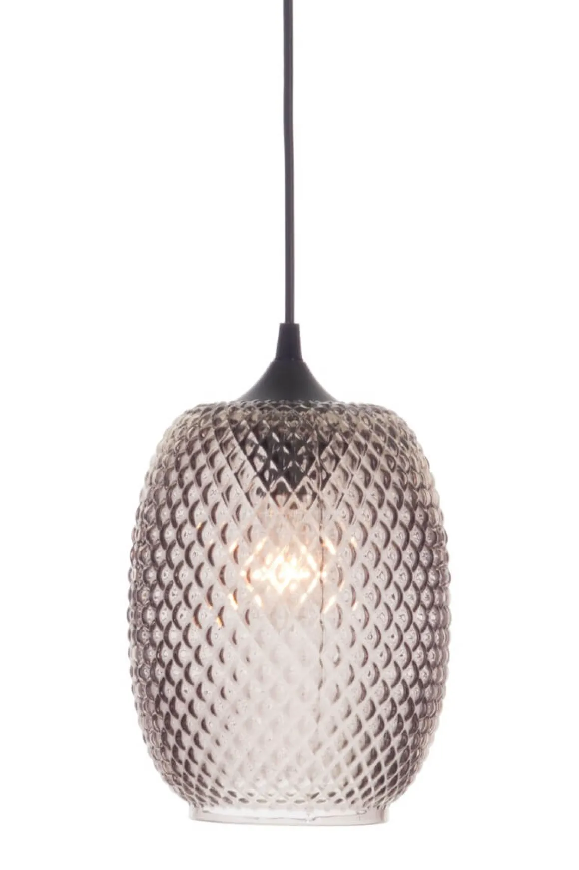 CORNELIA Taklampa 25cm Grå/Svart