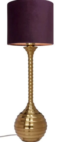 COTTEX Lampfot 50,5cm Borstad Mässing