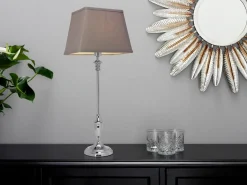 COTTEX Lampfot 48cm Krom