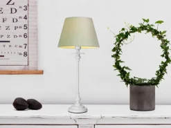 COTTEX Lampfot 39cm Vit