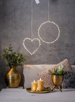 CRISPY Hängande dekoration 35cm Vit