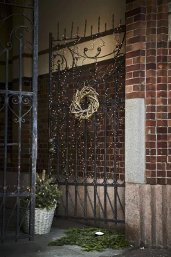 CRISPY ICE WHITE Ljusslinga 24m 1200LED Vitt/Svart IP44