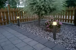 CRYSTAL LED Pollare 1-Pack Extra Rostfritt Stål 50cm